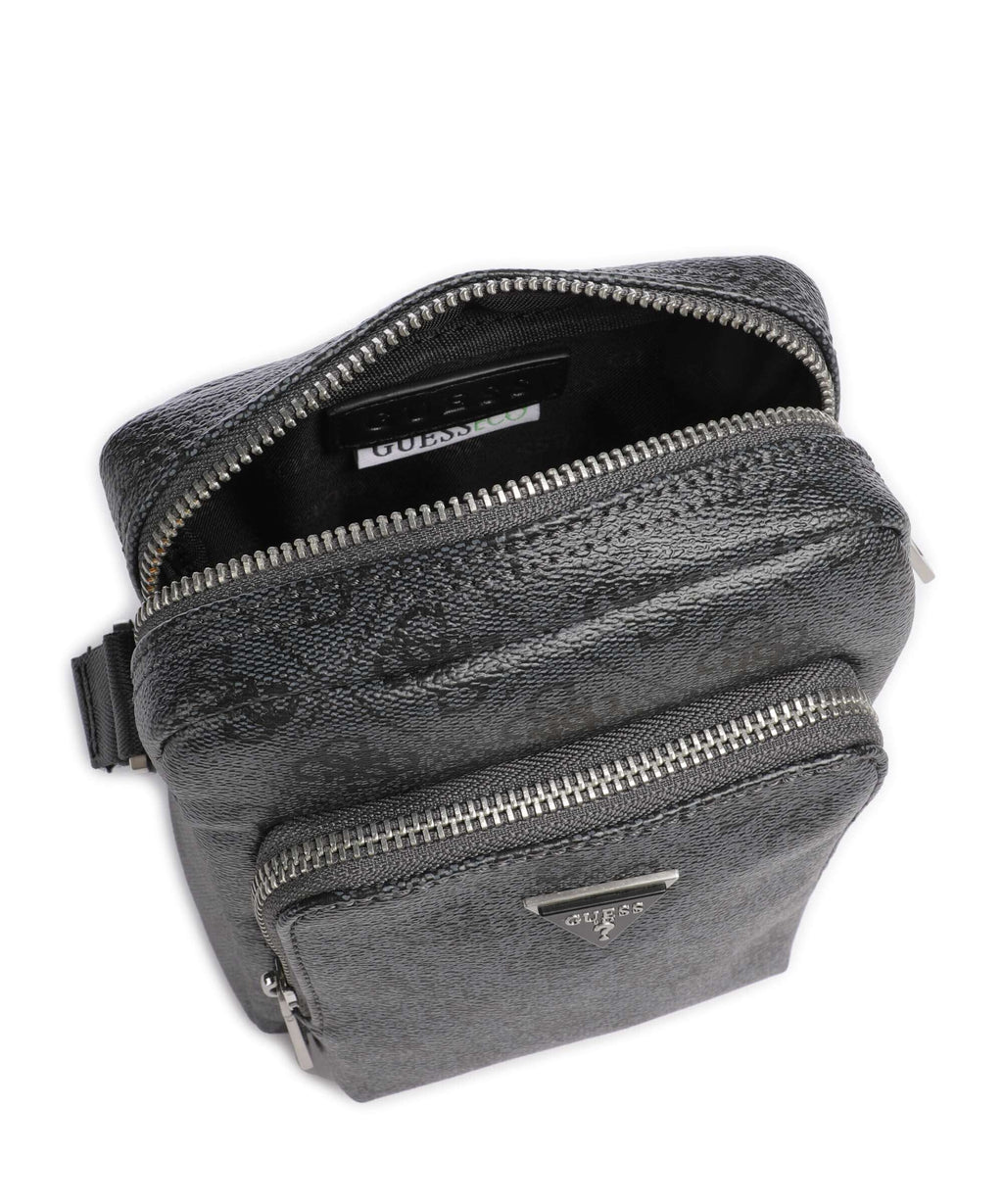 Guess Milano Eco Crossbody bag black