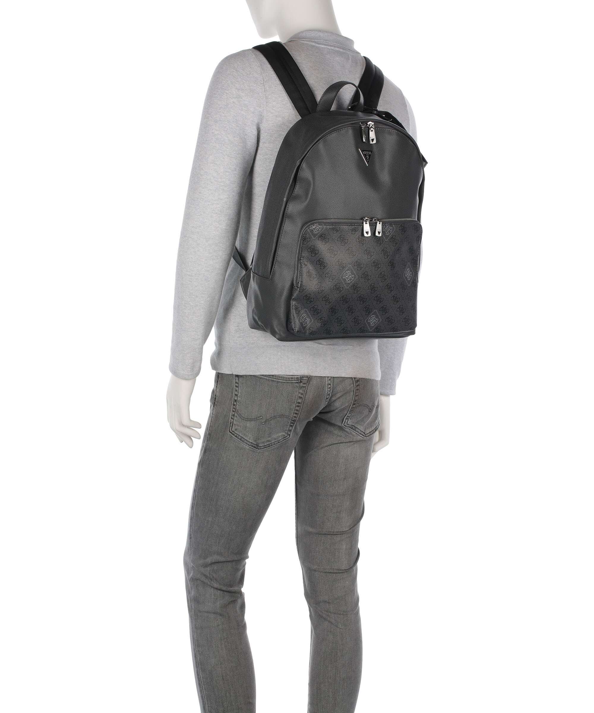 Guess Milano Backpack black/white