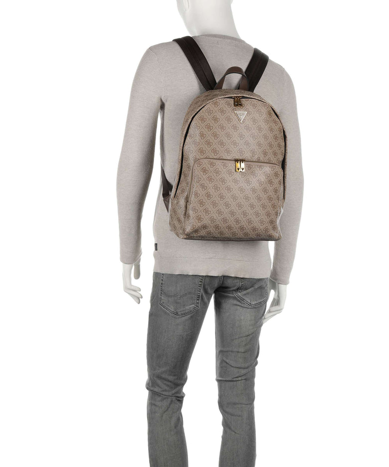 Guess Vezzola Eco Backpack beige/brown