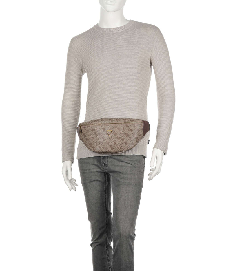 Guess Vezzola Eco Belt bag beige/brown