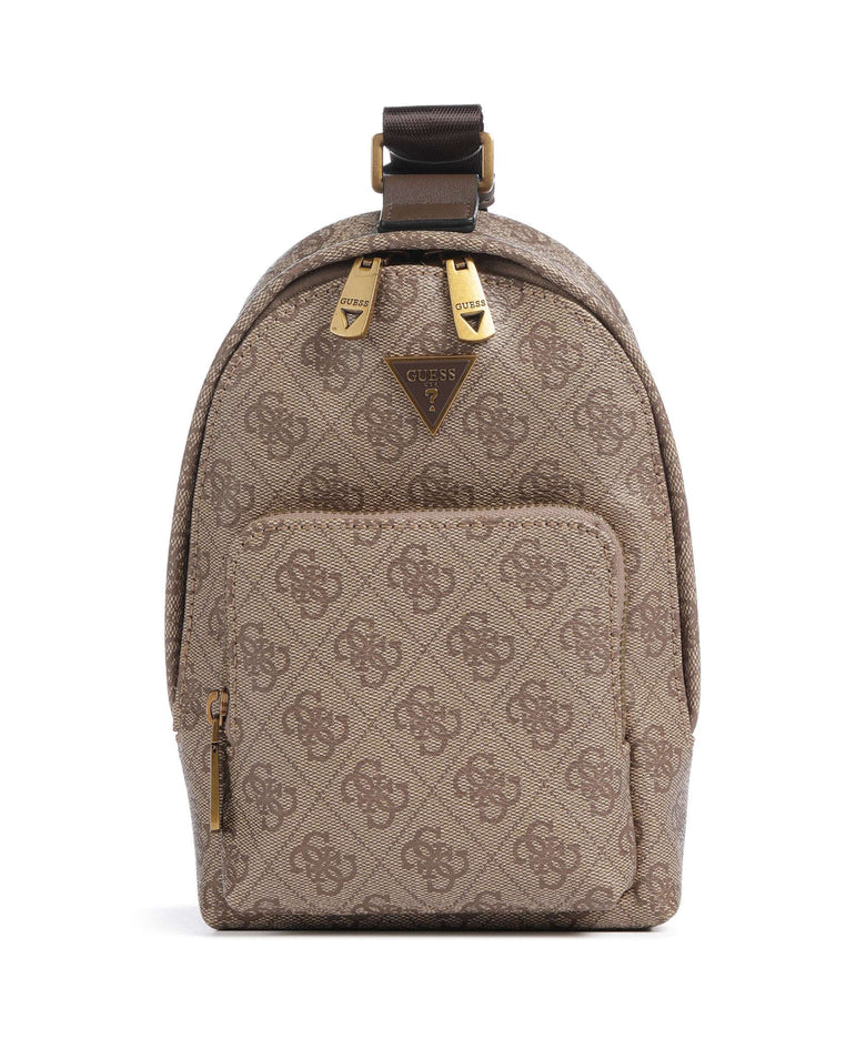 Guess Milano Eco Sling bag beige/brown