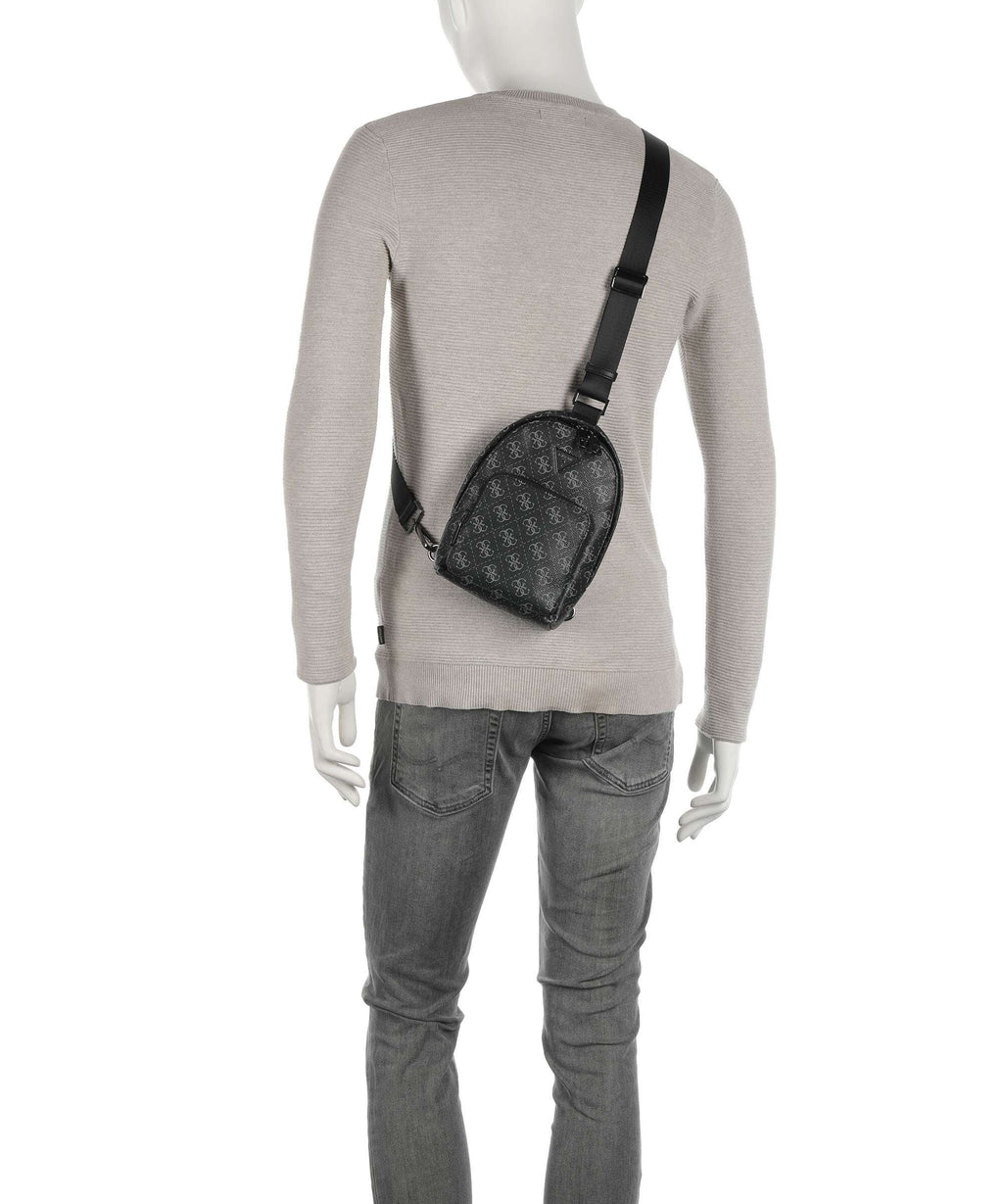 Guess Milano Sling bag dark black