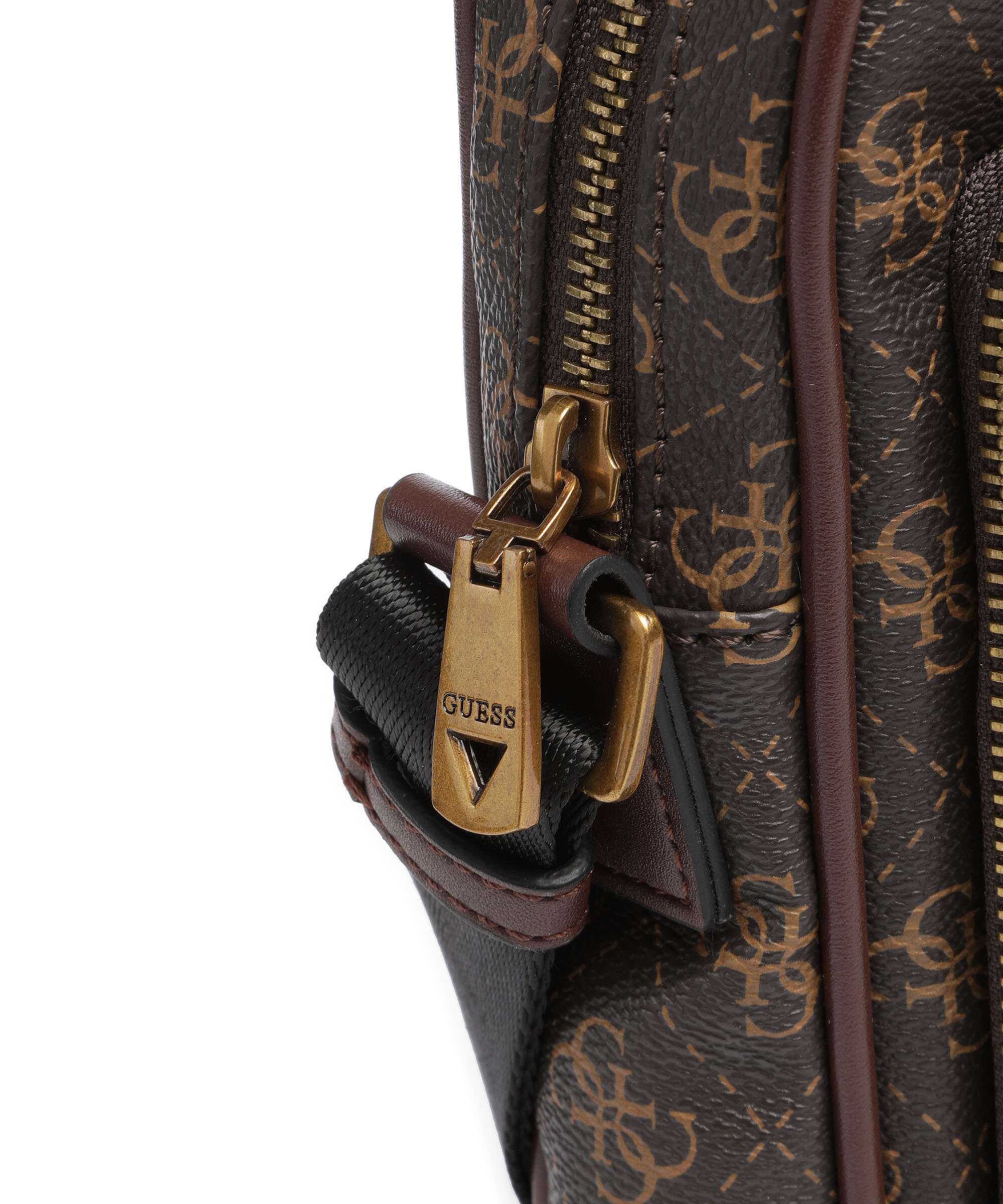 Guess Milano Eco Crossbody bag brown/ochre