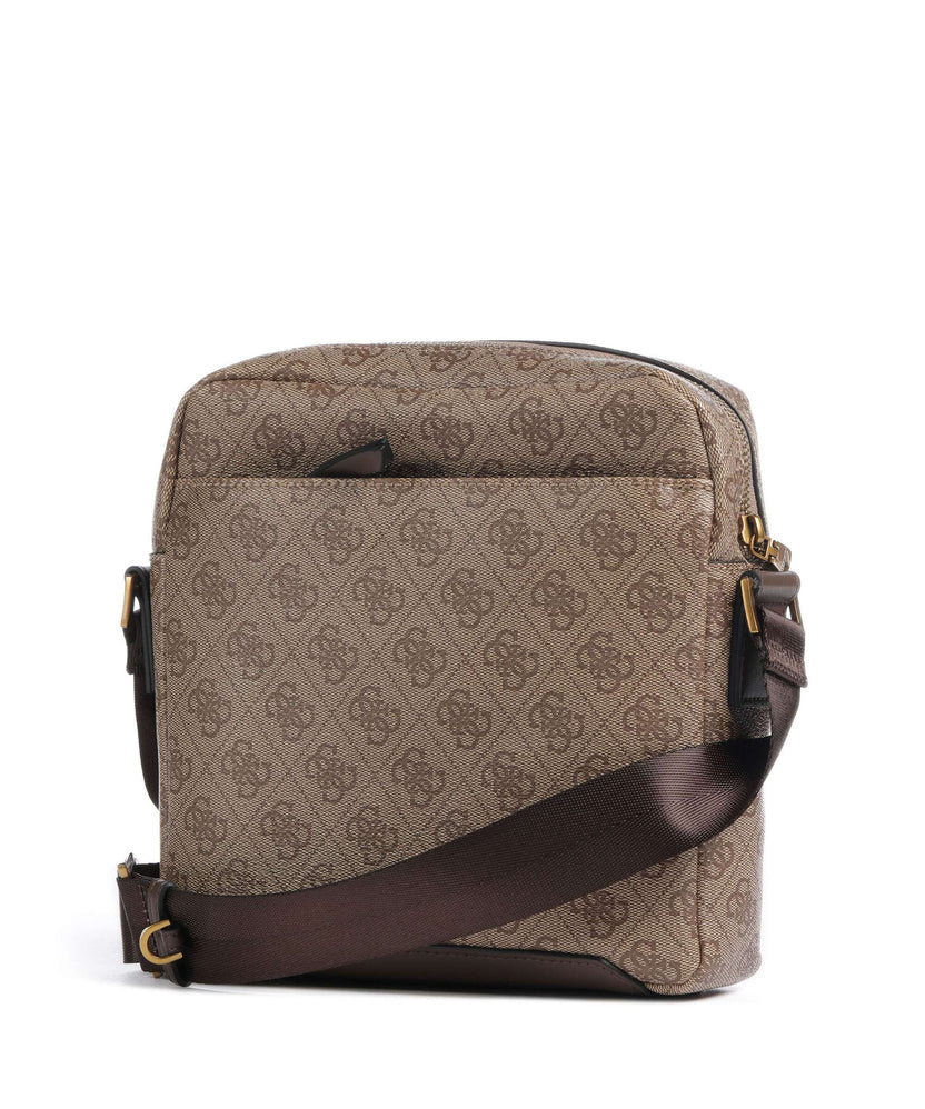 Guess Torino Eco Crossbody bag beige/brown