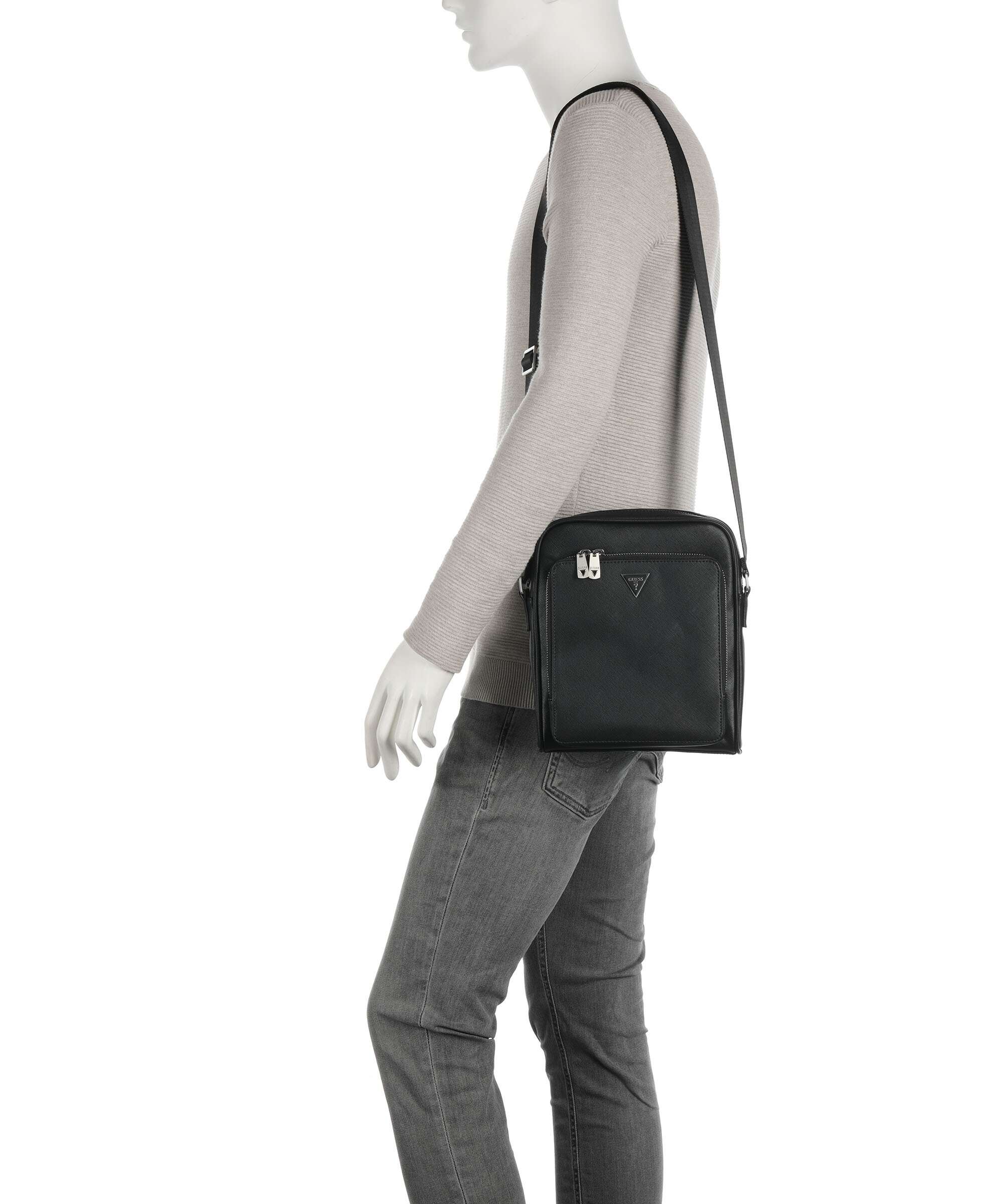 Guess Milano Eco Crossbody bag black