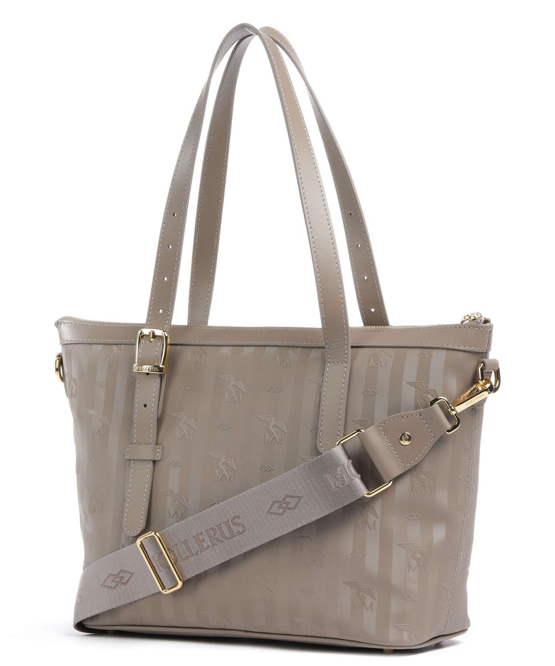 Maison Mollerus Vinerus Vallon Tote bag taupe grau