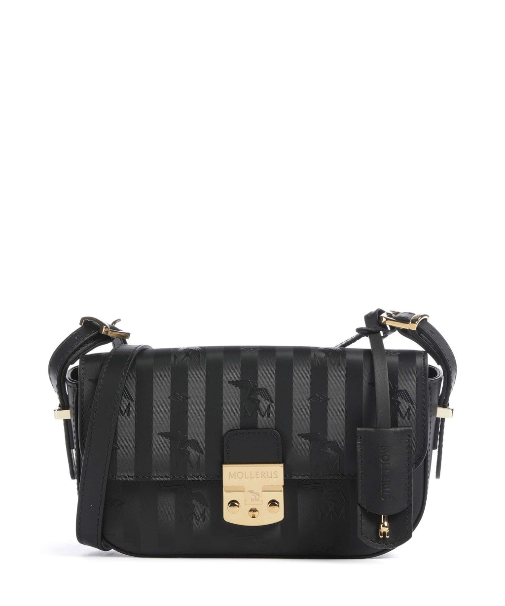 Maison Mollerus Vinerus Bulle Crossbody bag schwarz