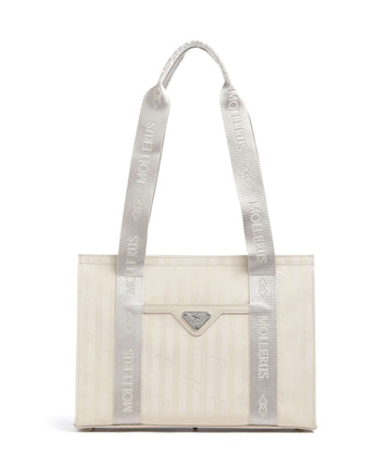 Maison Mollerus Vinerus Berlin Cabas pearl weiss