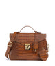 Maison Mollerus Croco Marly Handbag honey braun