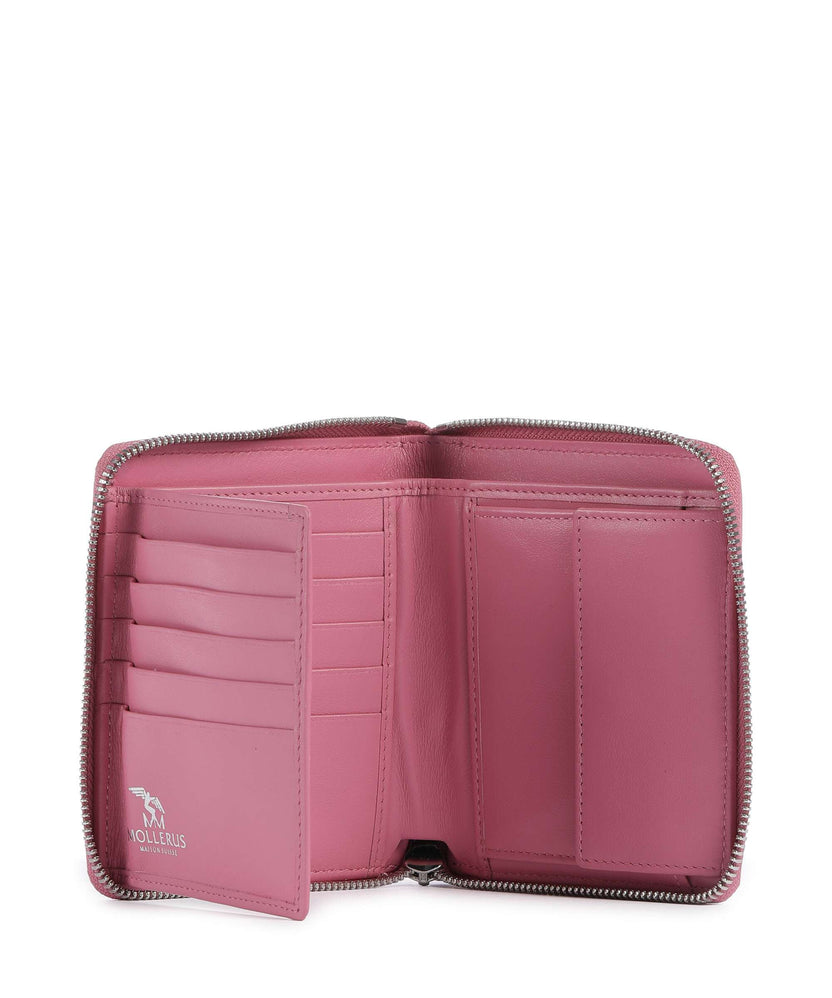 Maison Mollerus Vinerus Niederhorn Wallet bubble pink