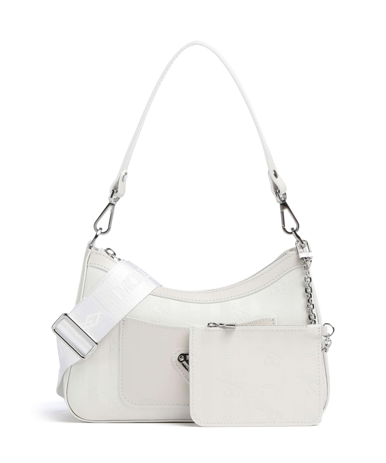 Maison Mollerus Vinerus Castiel Shoulder bag snow weiss