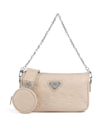 Maison Mollerus Stampato Zell Sac porté épaule vanilla beige