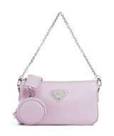 Maison Mollerus Stampato Zell Schultertasche flieder