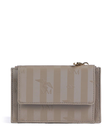 Maison Mollerus Canvas Buin Étui à cartes crédit taupe grau