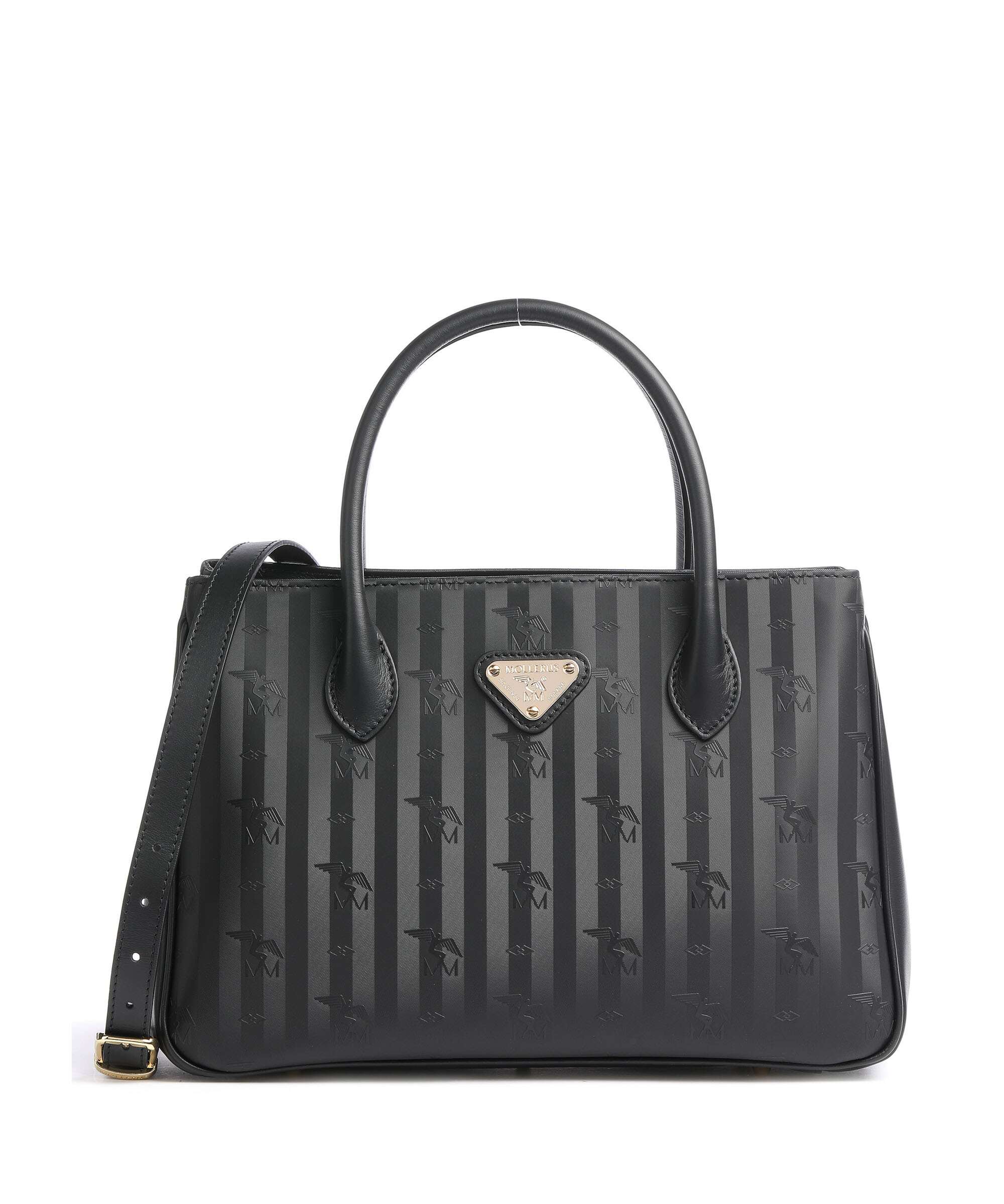 Maison Mollerus Vinerus Donat Handbag black