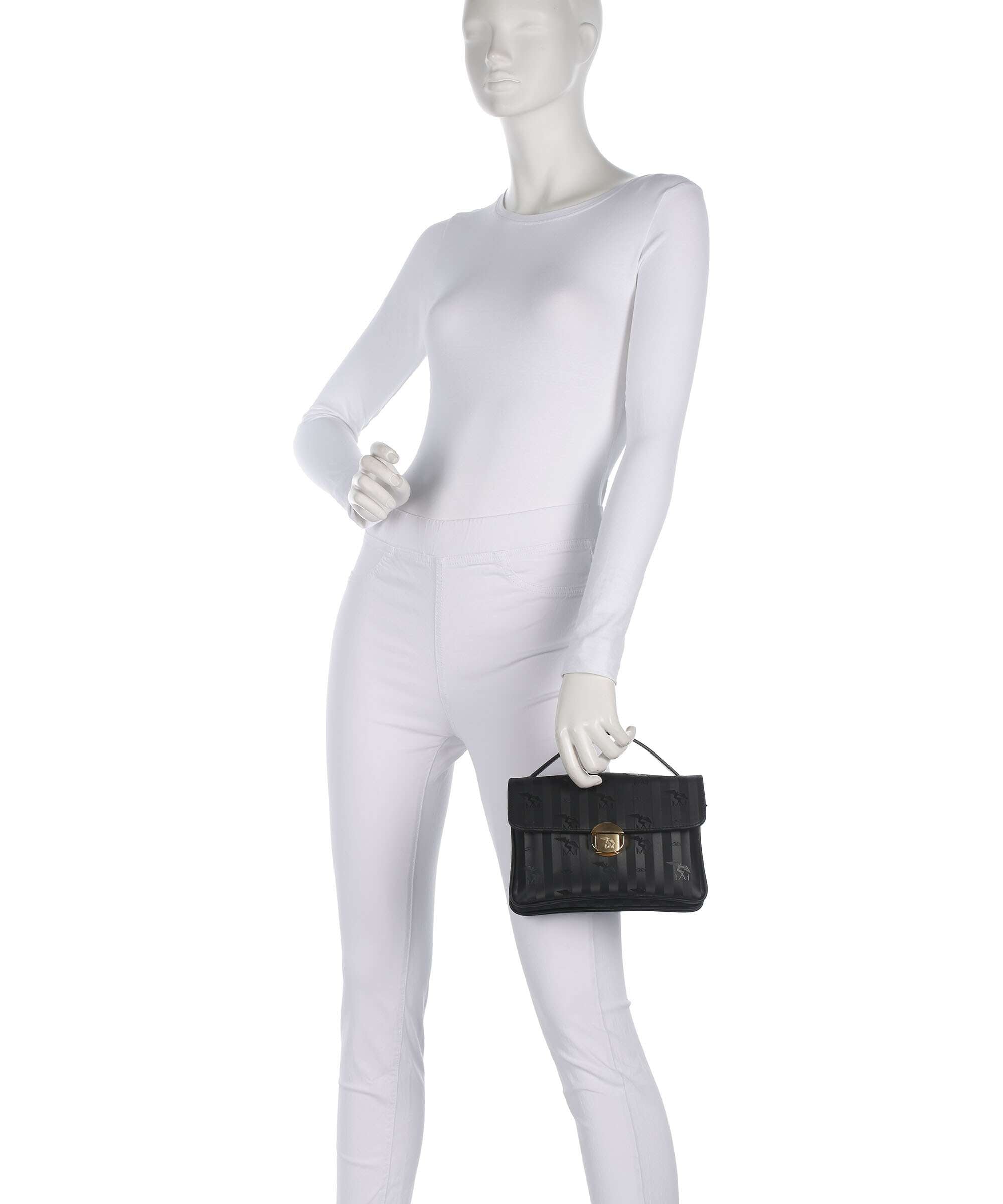 Maison Mollerus Vinerus Signau Crossbody bag schwarz