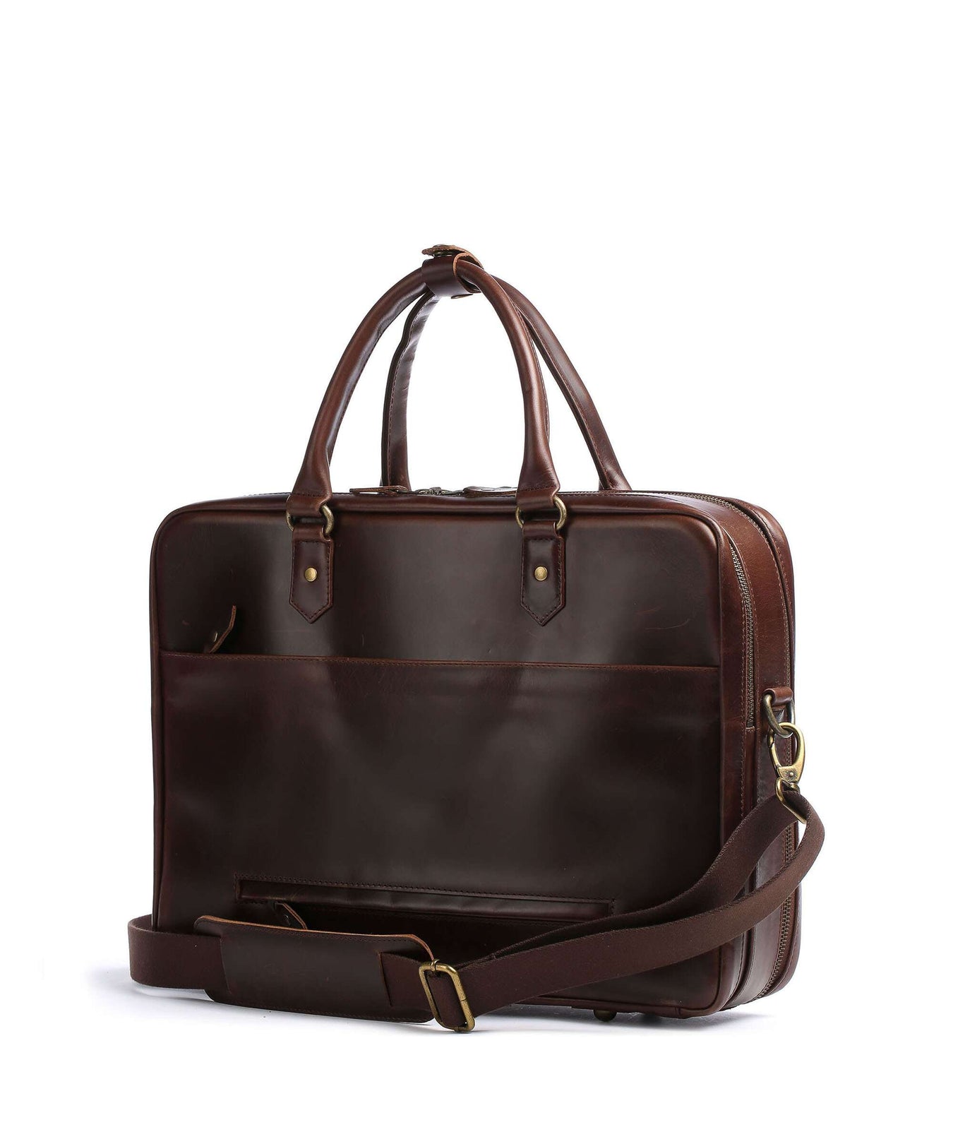 Buckle & Seam Albert Briefcase brown