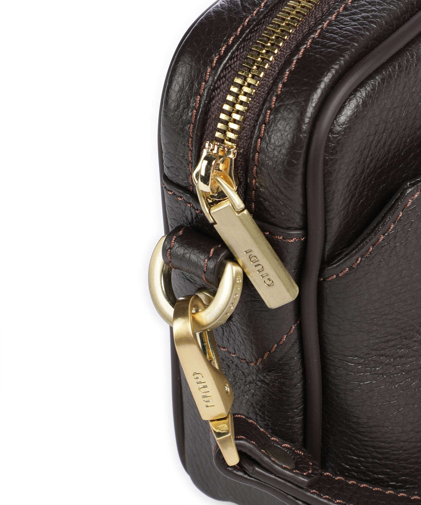 Giudi Wristlet dark brown
