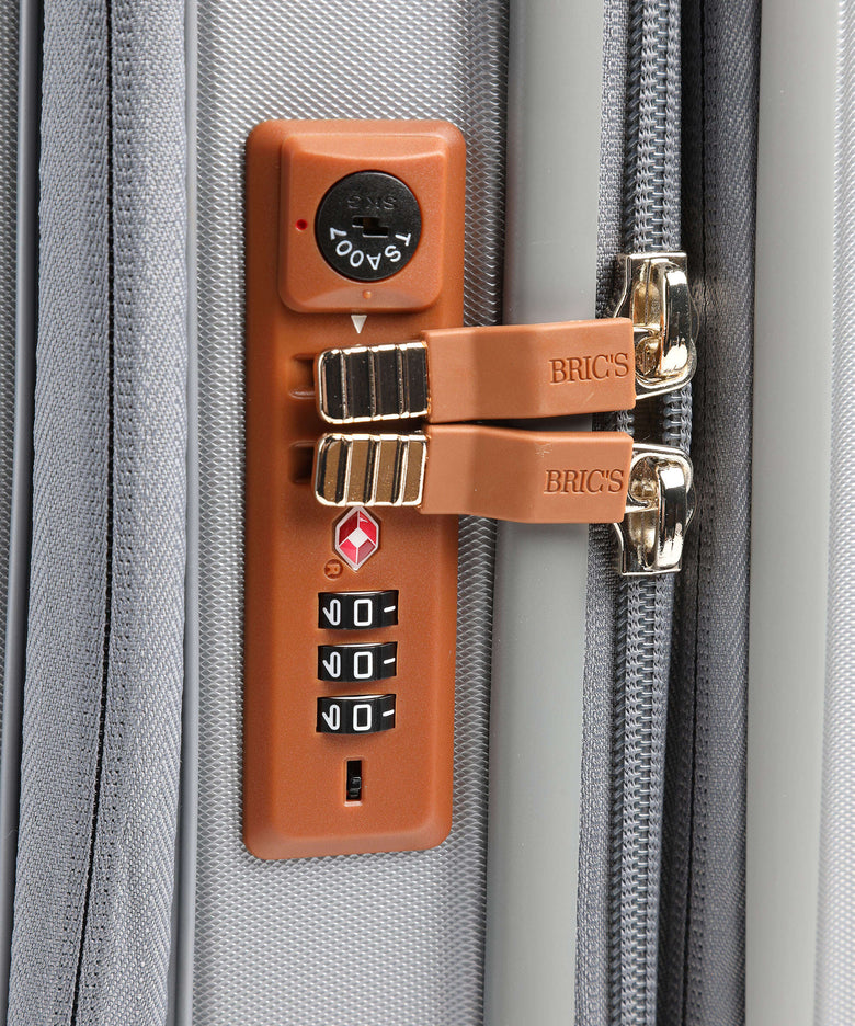 Brics Capri Spinner (4 wheels) silver