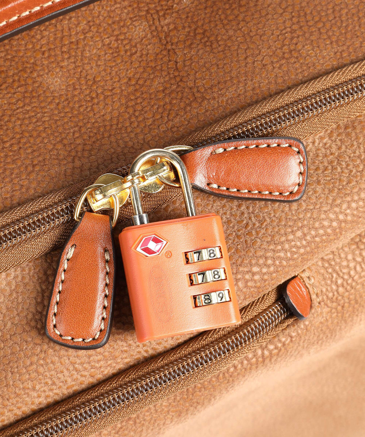 Brics Travel bag with wheels camel