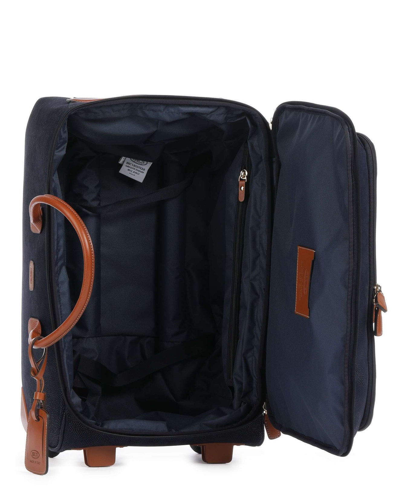 Brics Travel bag with wheels blau