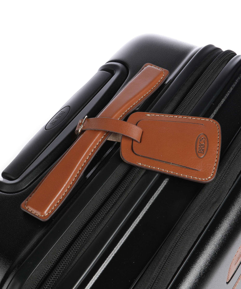 Brics Bellagio Spinner (4 wheels) black/tan