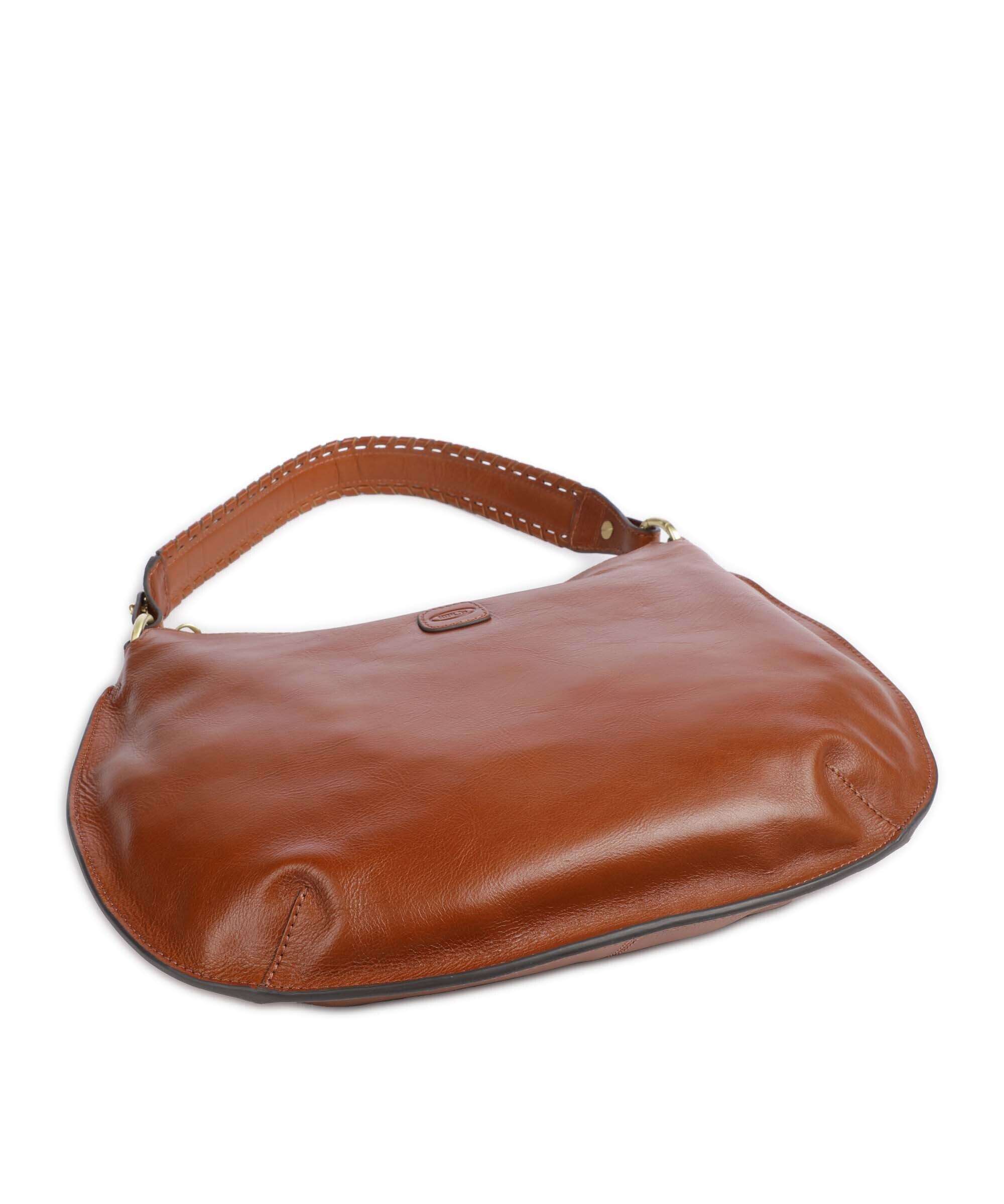 Brics Volterra Hobo bag tobacco