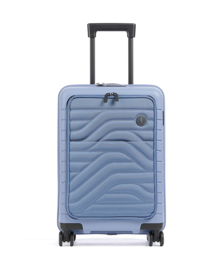 Brics Ulisse Spinner (4 wheels) grey blue