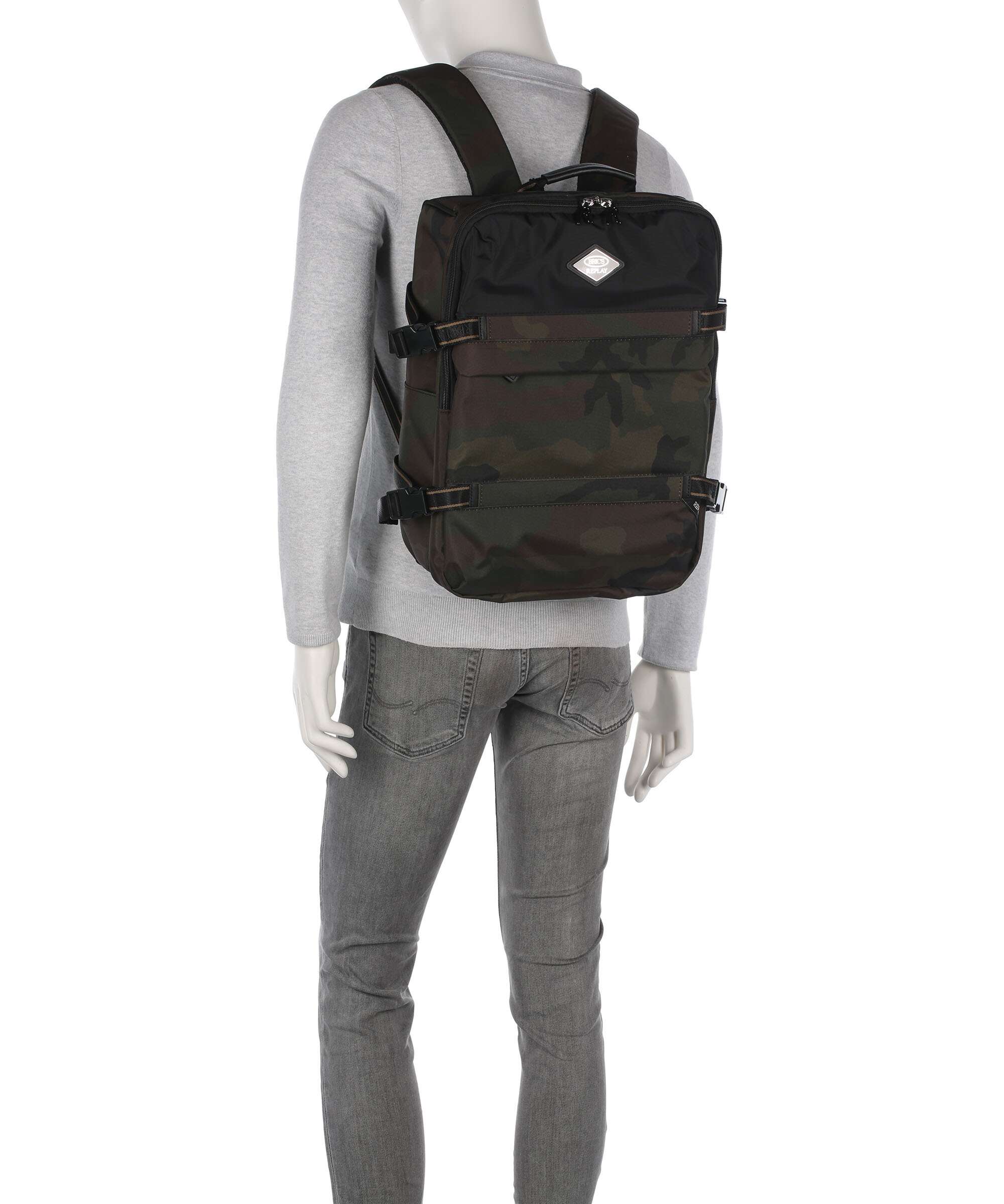 Brics X-Collection Travel backpack green camou
