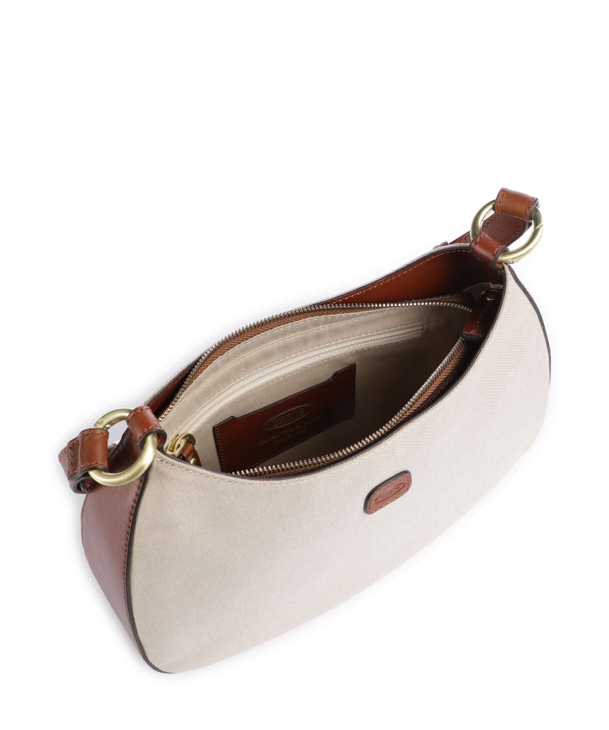 Brics Volterra Shoulder bag cappuccino