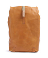 Brooks England Pickwick Leather Large Rolltop Rucksack cognac