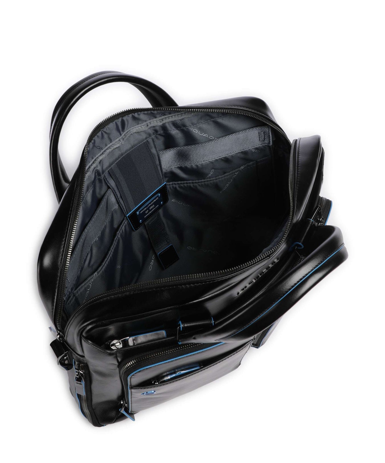 Piquadro Blue Square Briefcase nero