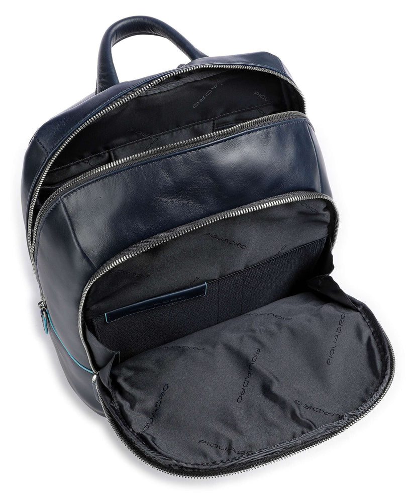 Piquadro Blue Square Laptop backpack blu