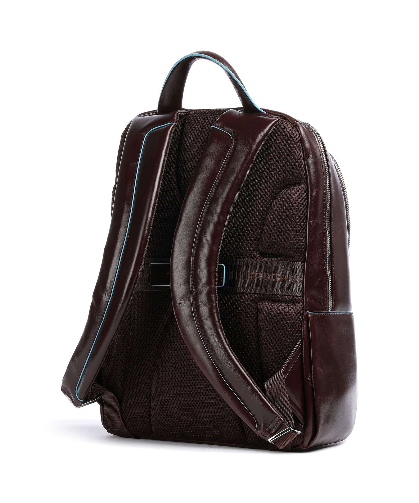 Piquadro Blue Square Laptop backpack mahogany
