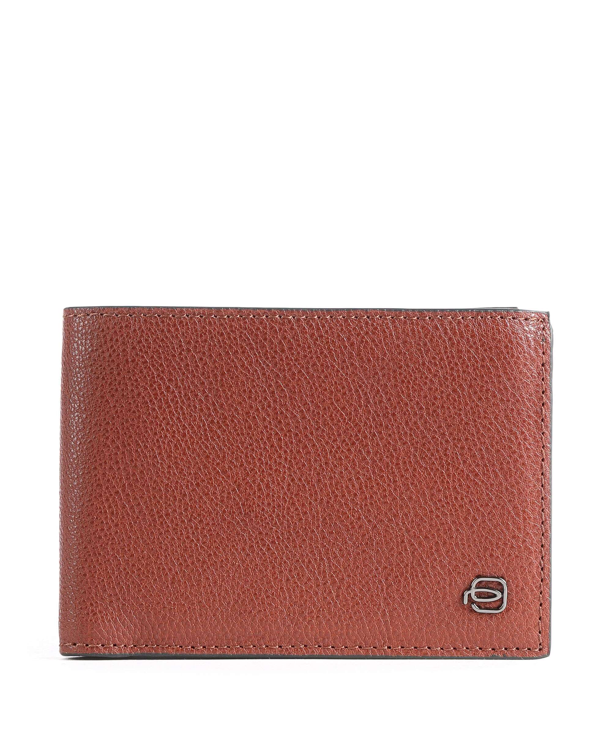 Piquadro Black Square RFID Wallet tabacco