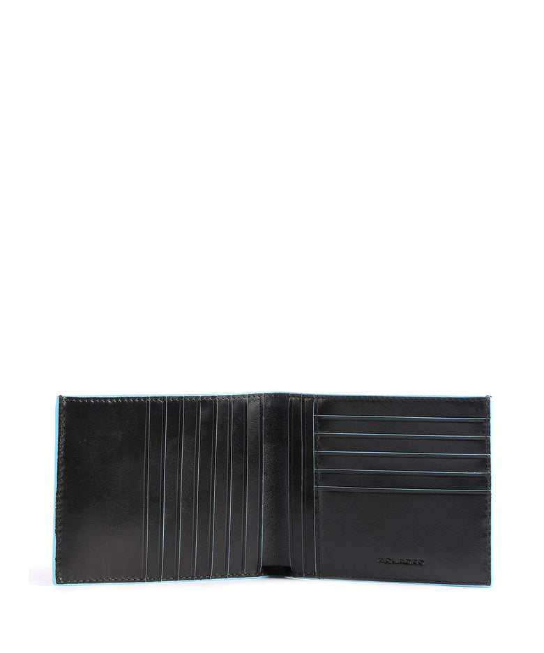 Piquadro Blue Square RFID Credit card holder black