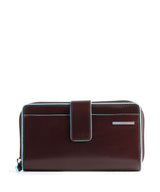Piquadro Blue Square RFID Geldbörse mahogany