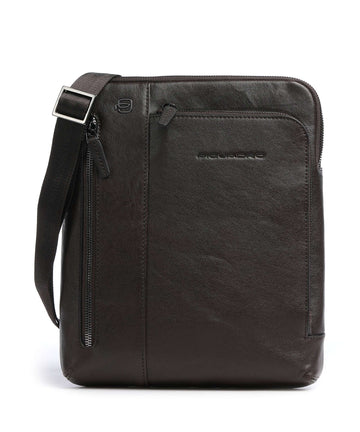Piquadro Black Square Sac bandoulière testa di moro