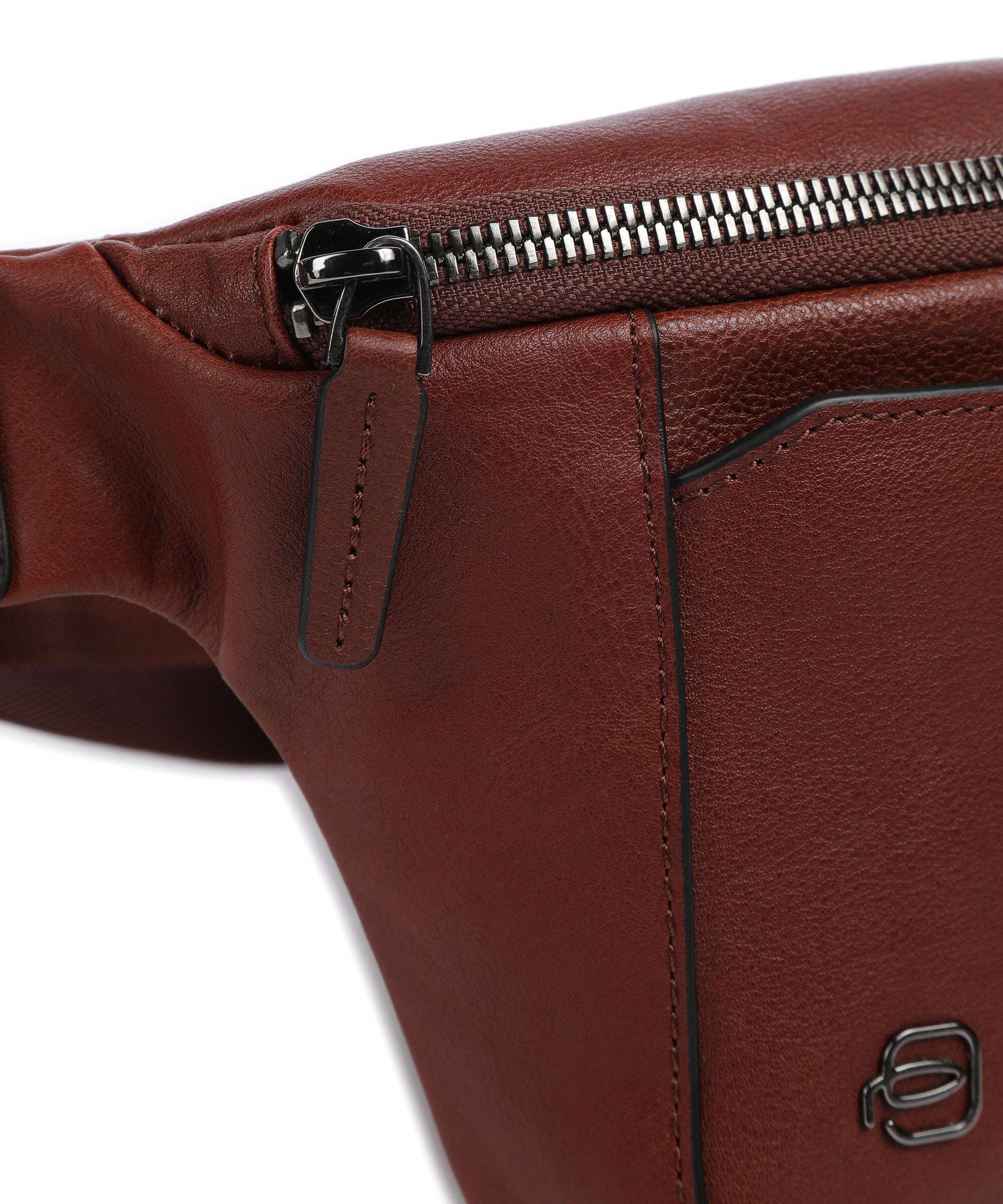 Piquadro Black Square Fanny pack tobacco