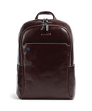 Piquadro Blue Square Laptop-Rucksack mahogany