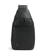 Piquadro Black Square Slingbag nero