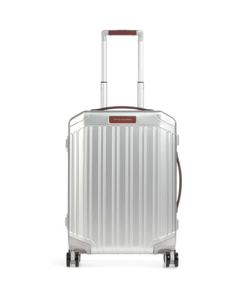 Piquadro Alu Valise 4 roues grey/hide