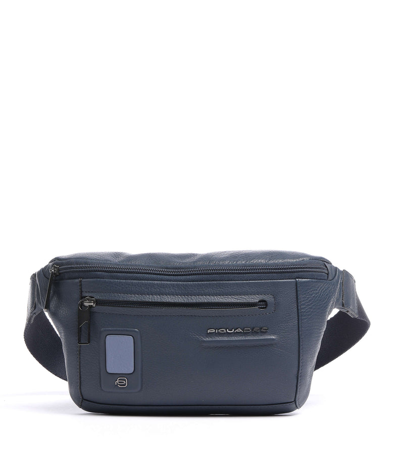 Piquadro Akron Fanny pack blue