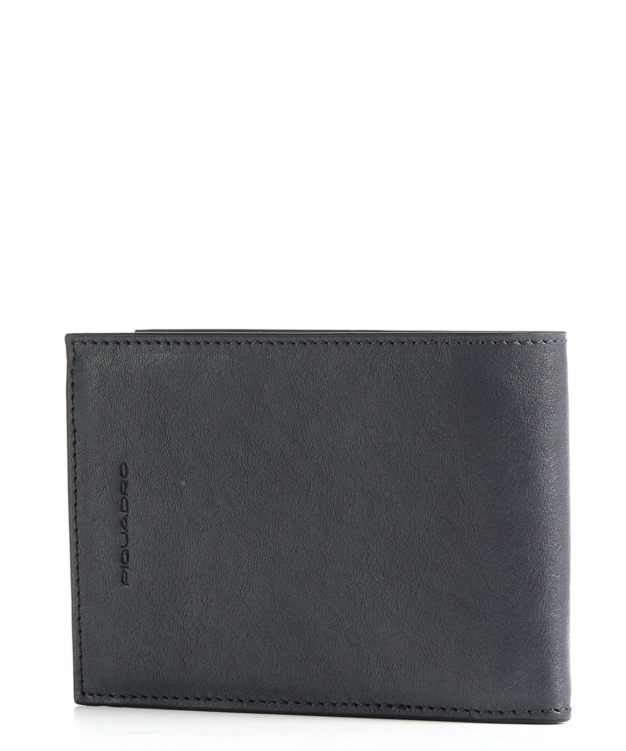 Piquadro Black Square RFID Wallet blue ocean