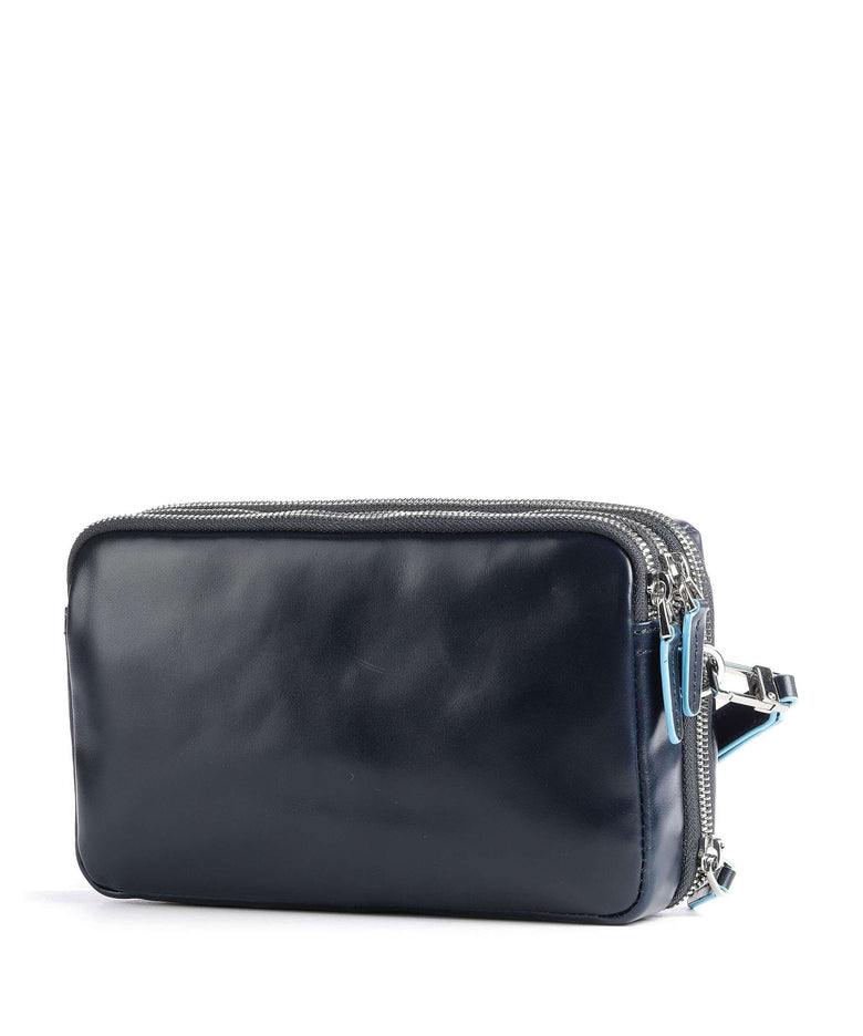 Piquadro Blue Square Wristlet blue