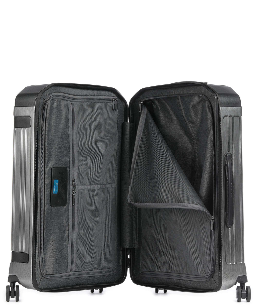 Piquadro PQL-Premium Spinner (4 wheels) grey/black