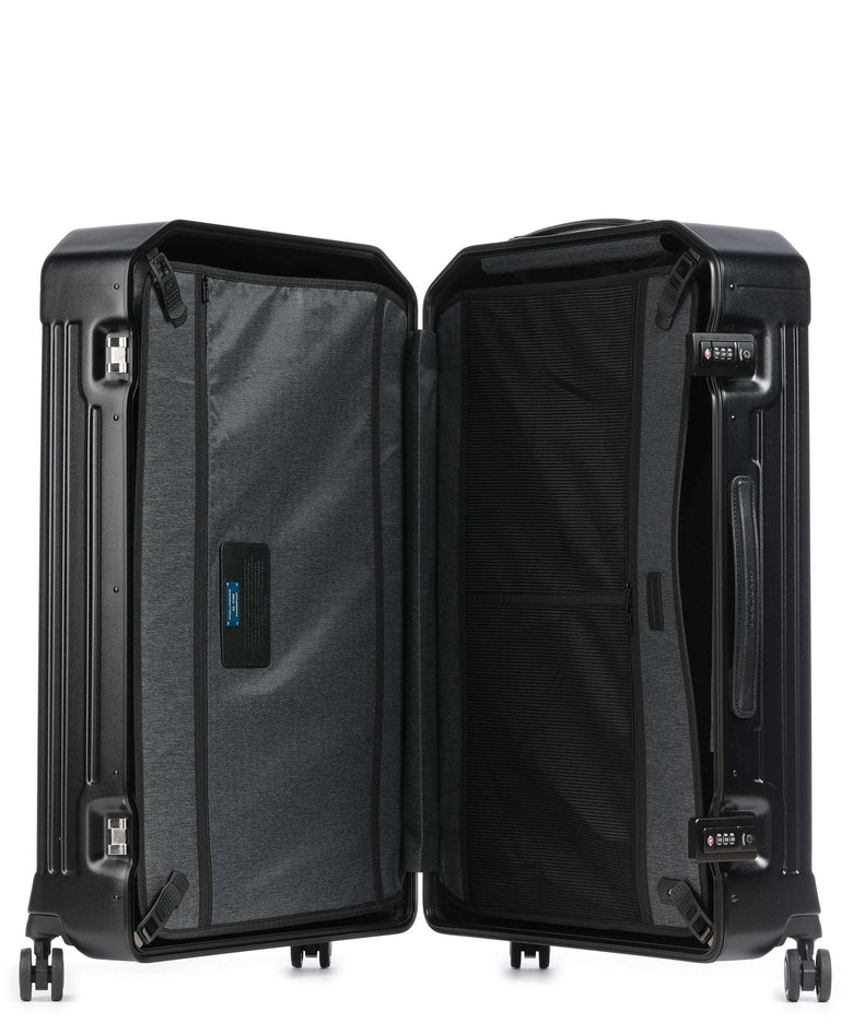 Piquadro PQLM Spinner (4 wheels) matt black