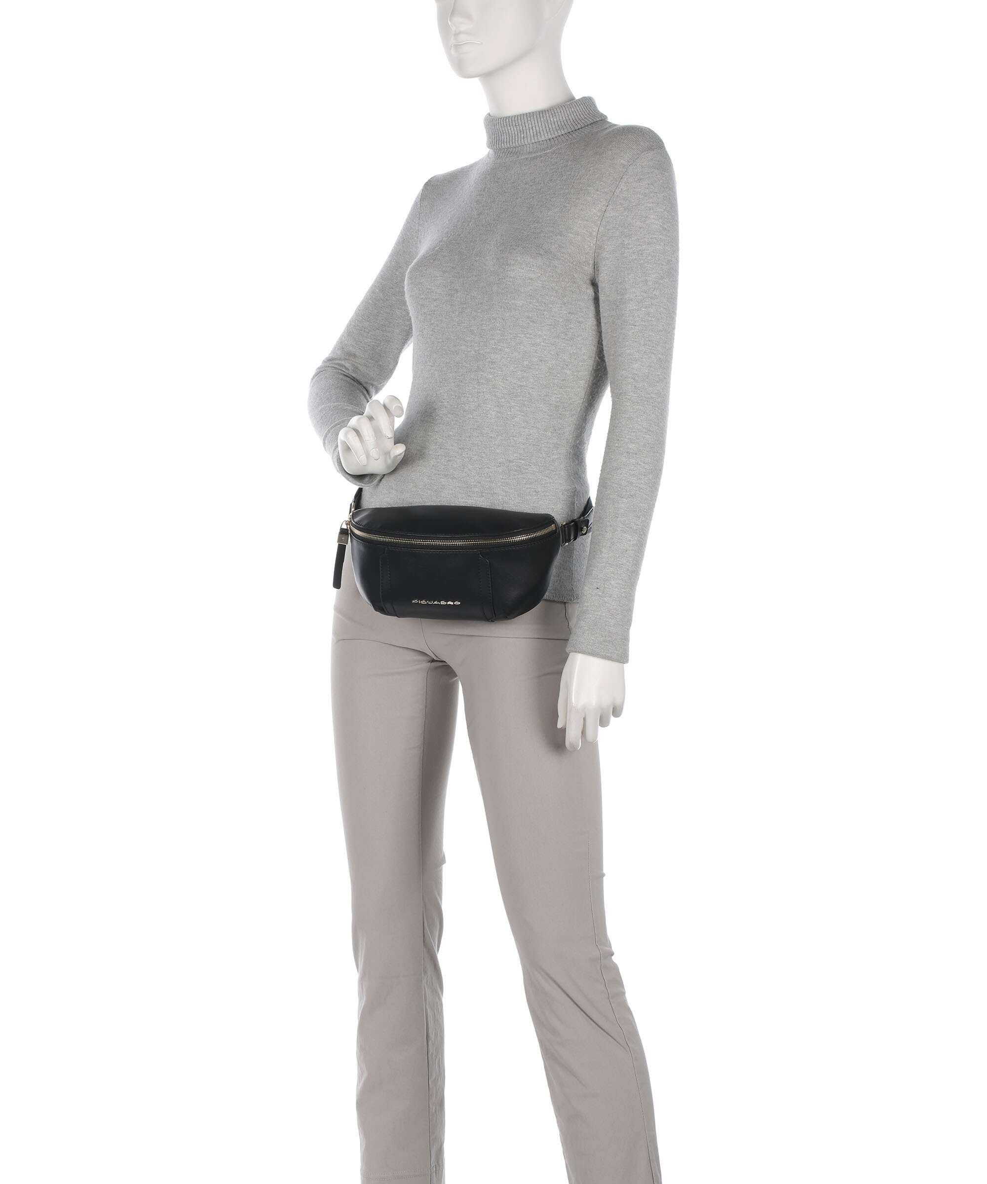 Piquadro Circle Belt bag nero