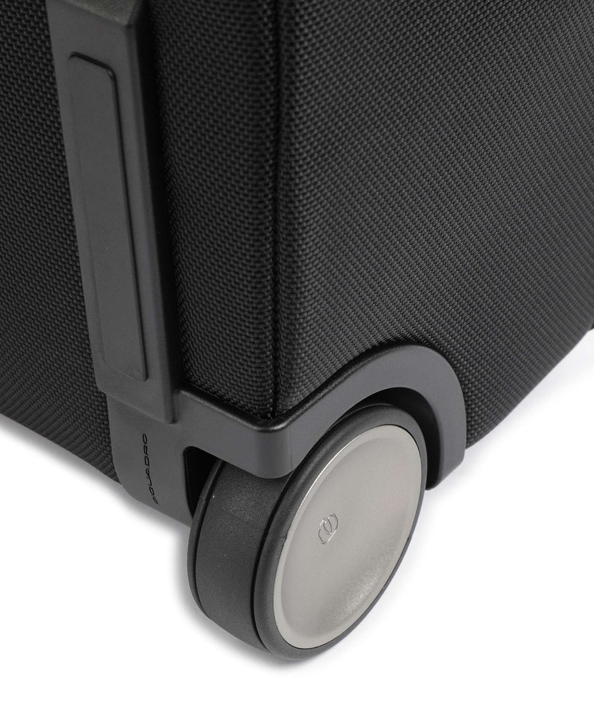 Piquadro Brief Backpack with wheels black