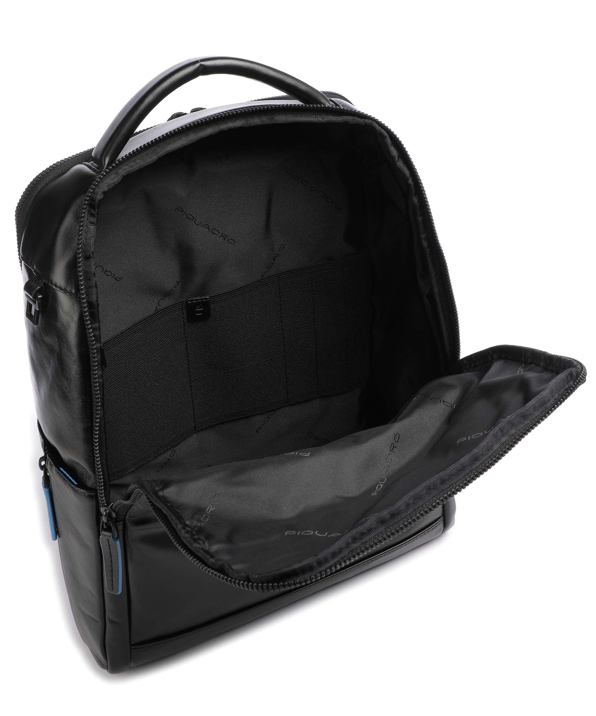 Piquadro Blue Square Revamp Laptop backpack black